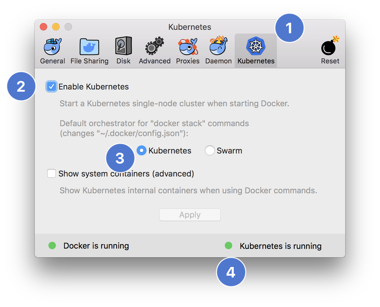 github for kubernetes in docker for mac